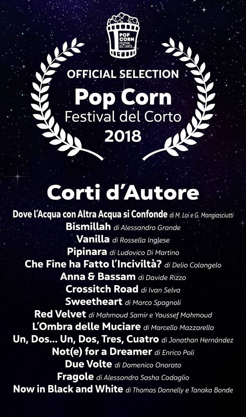 TWICE IN COMPETITION AT THE POP CORN SHORT FILM FESTIVAL - The Open Reel